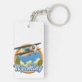 Porte-clés Logo du dessin animé du Wyoming (Dos)