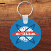 Porte-clés Logo du monde de la Justice League (Recto)