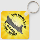 Porte-clés Logo du NOSL/Porte - clé de cuirasse (Dos)