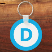 Porte-clés Logo du parti démocrate (Recto)