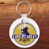 Porte-clés Logo du Parti Libertarien (Recto)