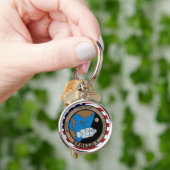 Porte-clés Logo du patch de mission Apollo 1 (main)