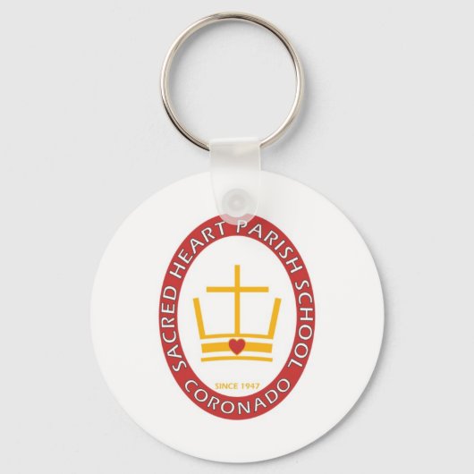 Porte-clés Logo du Sacré-Coeur Coronado (Recto)