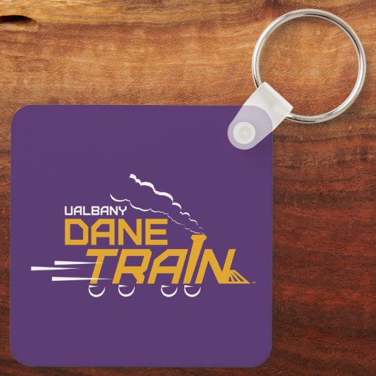 Porte-clés Logo du train UAlbany Dane (Verso)