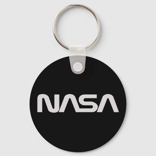 Porte-clés Logo du ver gris de la NASA (Recto)