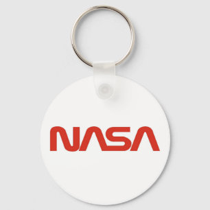 Porte-clés Logo du ver rouge de la NASA