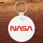 Porte-clés Logo du ver rouge de la NASA (Recto)