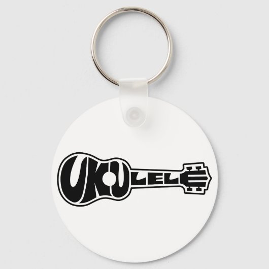 Porte-clés Logo d'Ukulele (Recto)