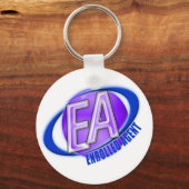 PORTE-CLÉS LOGO EA ORB SWOOSH - AGENT INSCRIT (Recto)