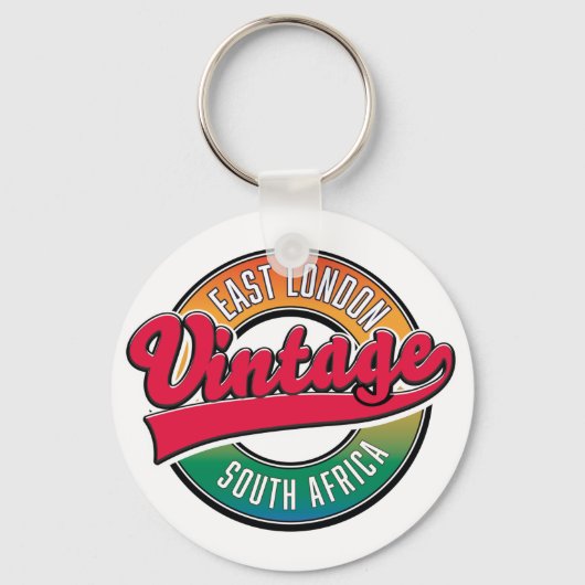 Porte-clés Logo East London South Africa (Recto)