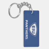 Porte-clés Logo Eastern Illinois Panthers Shield & Wordmark (Devant gauche)