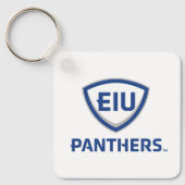 Porte-clés Logo Eastern Illinois Panthers Shield & Wordmark (Recto)