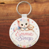 Porte-clés logo Emma Sincy (Verso)