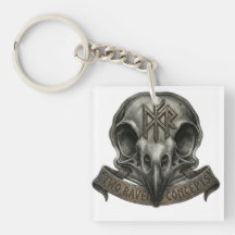 Logo en acrylique officiel de la marque Two Raven