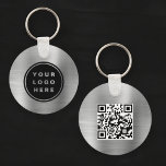 Porte-clés Logo en argent de la société QR Code<br><div class="desc">Améliorez la visibilité de votre marque grâce à notre Porte - clé promotionnel du logo commercial de l'entreprise QR Code. Ce porte - clé est plus qu'un simple outil pratique; c'est un élément promotionnel puissant qui garantit que votre marque est toujours à portée de main. Doté d'un logo d'entreprise et...</div>