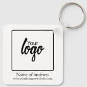 Porte-clés Logo Entreprise personnalisée (Dos)