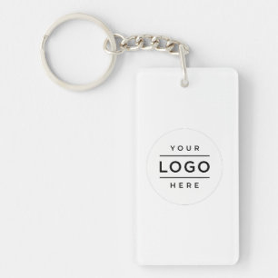Porte-clés Logo et code QR personnalisés