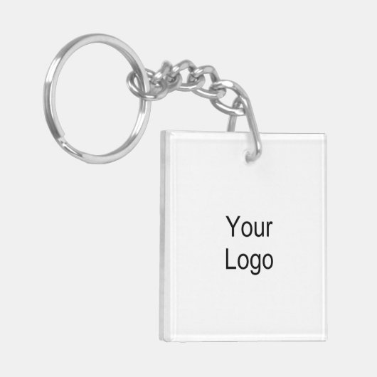 Porte-clés Logo fait sur commande (Devant gauche)