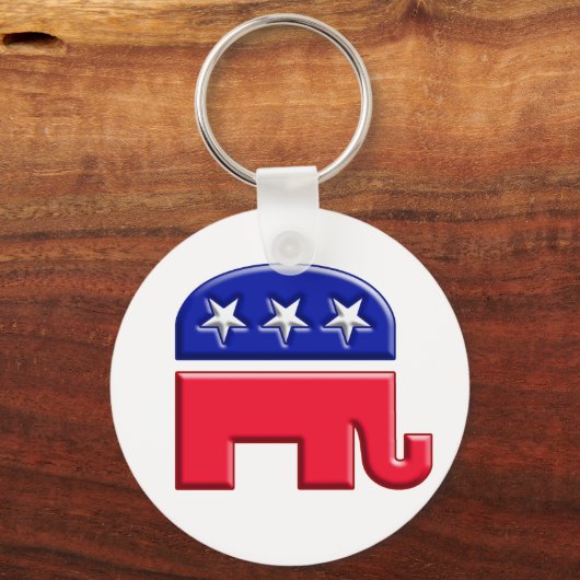 Porte-clés Logo GOP Elephant (Recto)