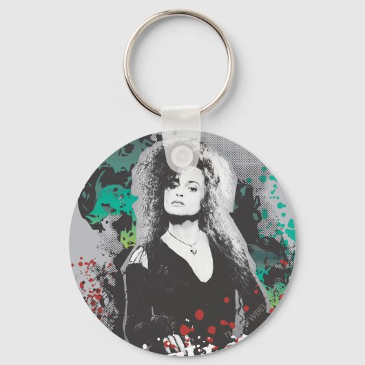 Porte-clés Logo graphique Bellatrix Lestrange (Recto)
