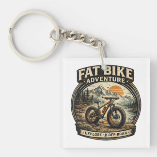 Porte-clés Logo graphique de Fat Bike Aventure