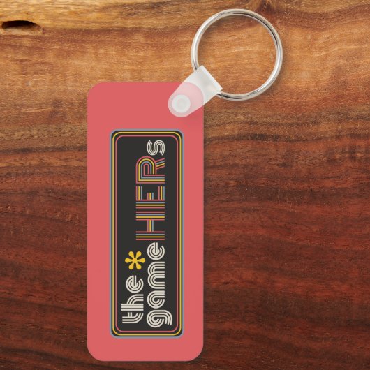 Porte-clés Logo horizontal*gameHERs (Verso)