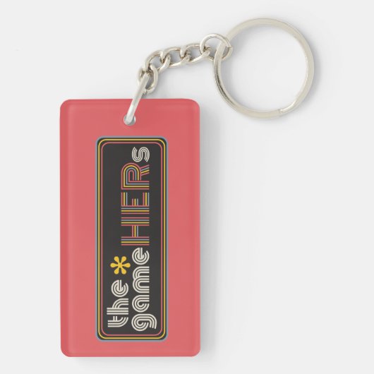 Porte-clés Logo horizontal*gameHERs (Dos)