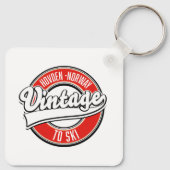 Porte-clés logo hovden norway (Dos)