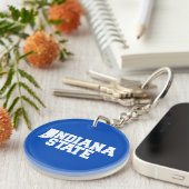 Porte-clés Logo Indiana State (Devant droit)