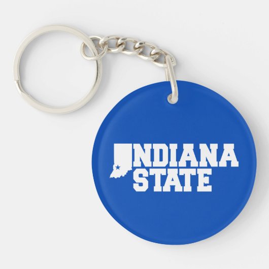 Porte-clés Logo Indiana State (Devant)
