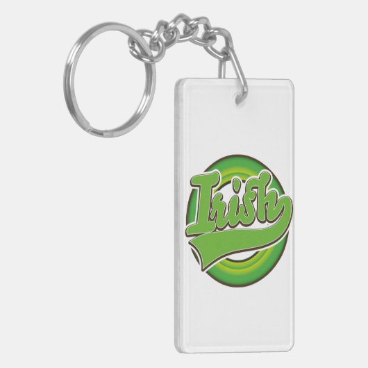 Porte-clés Logo irlandais. (Devant gauche)