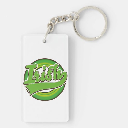 Porte-clés Logo irlandais. (Dos)