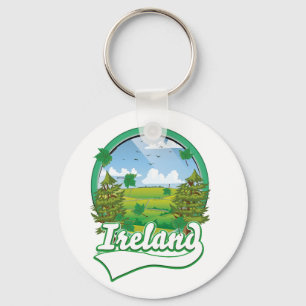 Porte-clés Logo Irlande Travel