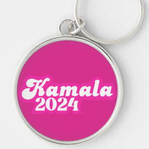 Porte-clés Logo Kamala Harris girly Pink 2024