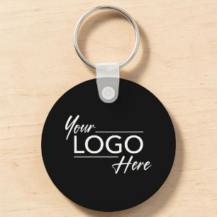 Porte-clés Logo moderne noir