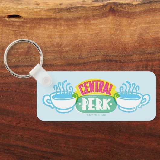 Porte-clés Logo Neon Central Perk (Verso)