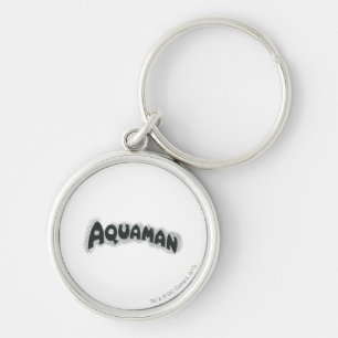 Porte-clés Logo noir Aquaman Grunge