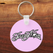 Porte-clés Logo noir TeamMom (Recto)