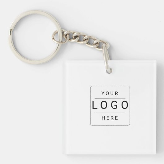 Porte-clés Logo personnalisé (Devant)