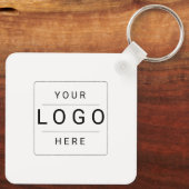 Porte-clés Logo personnalisé (Verso)