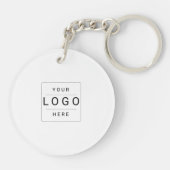 Porte-clés Logo personnalisé (Dos)