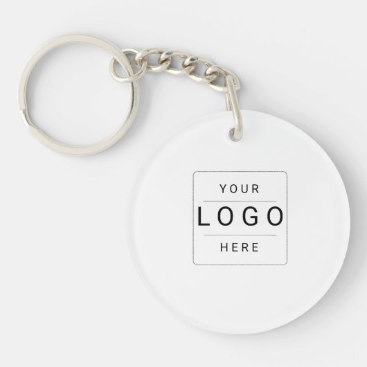 Porte-clés Logo personnalisé (Devant)