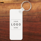 Porte-clés Logo personnalisé (Verso)