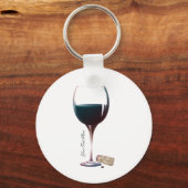 Porte-clés Logo personnalisé Art Vin (Recto)