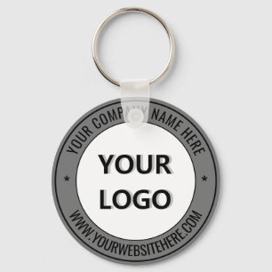 Porte-clés Logo personnalisé et texte votre Porte - clé promo