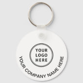 Porte-clés Logo personnalisé QR Code promotionnel (Recto)