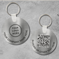 Logo personnalisé QR Code promotionnel Argent