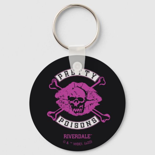 Porte-clés Logo Poisons Pretty (Recto)