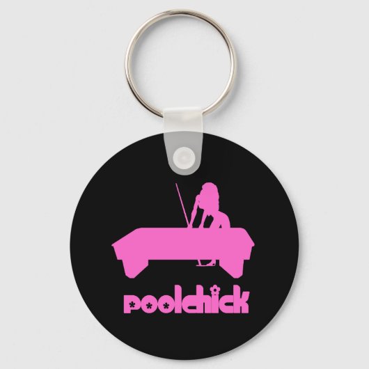 Porte-clés Logo PoolChick (Recto)