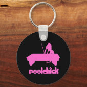 Porte-clés Logo PoolChick (Recto)